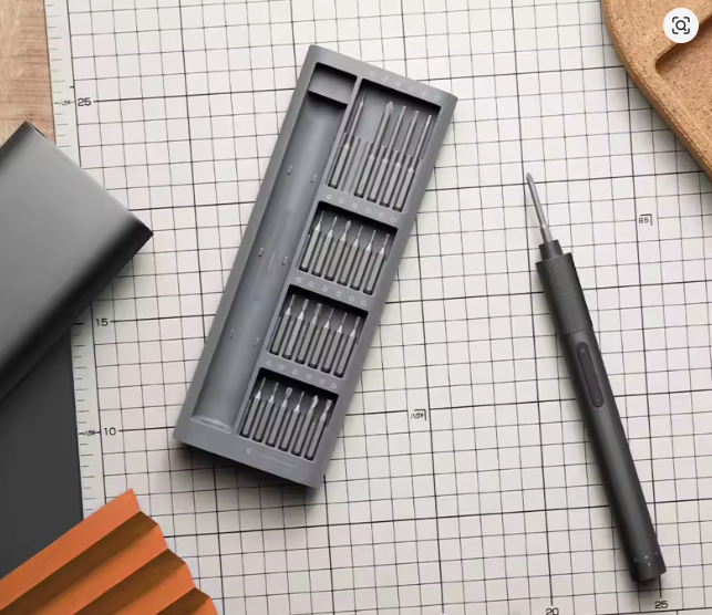 Precision Screwdriver Kit, Rechargeable, Magnetic Bits