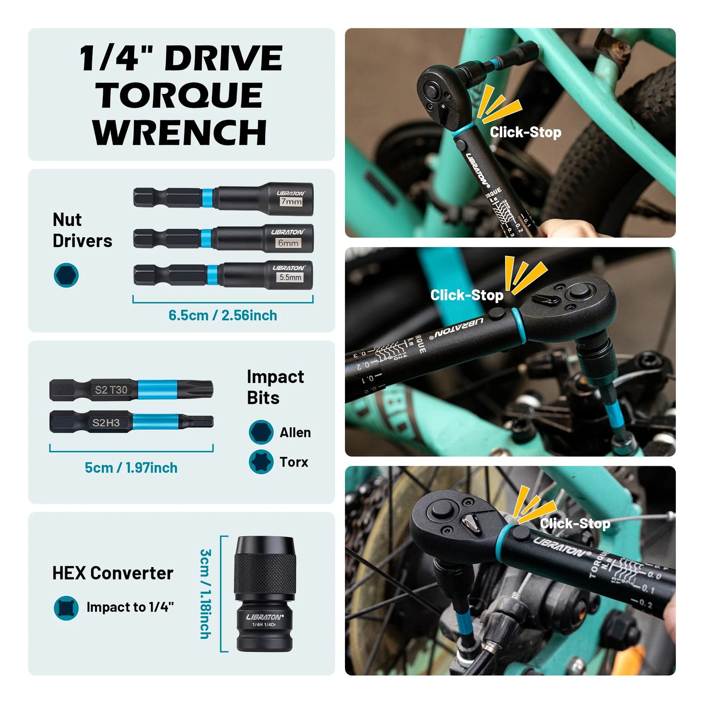 Bicycle Torque Wrench Tool Kit